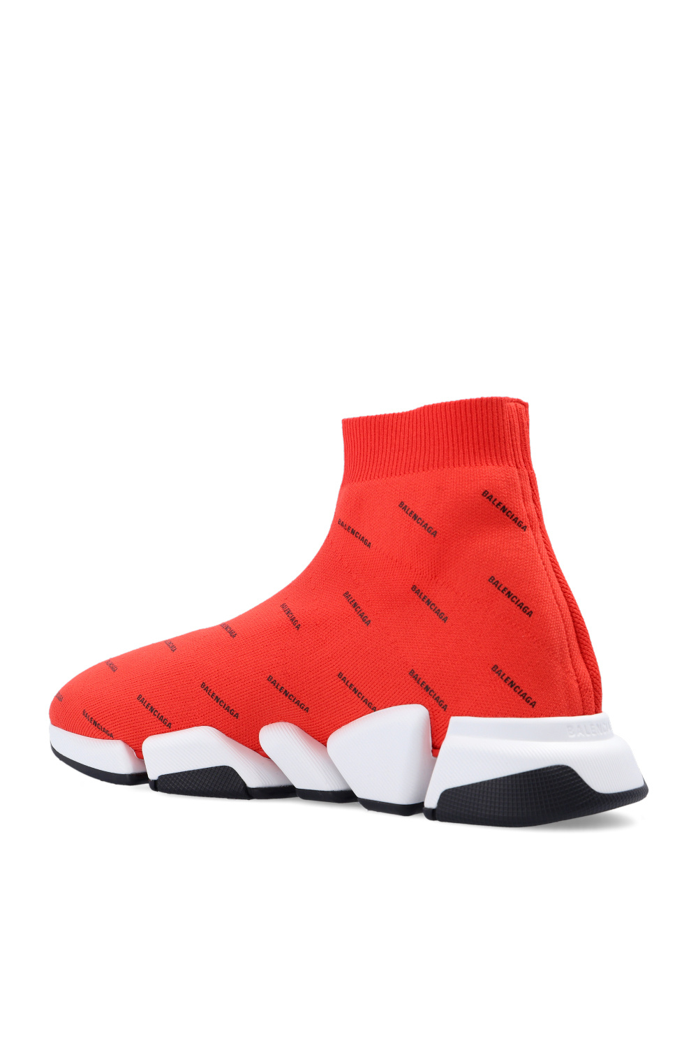 All red balenciaga sale sock sneakers